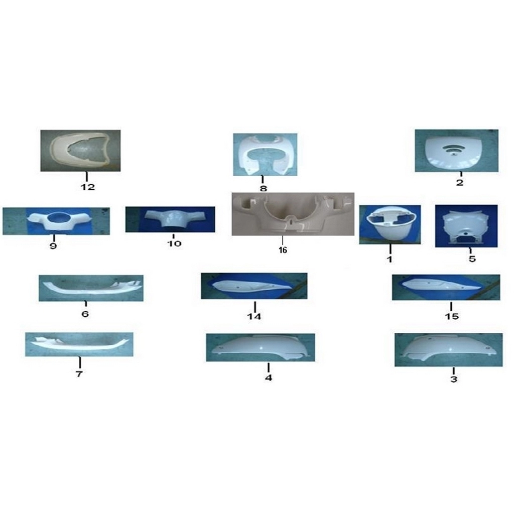 ASYA OXYGEN (OX1500) DIS GRENAJ GIDON ARKA BEYAZ #AS1500-OX F0810 BY